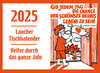 Buchcover Laacher Tischkalender Heiter durch das Jahr 2025