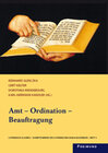 Buchcover Amt - Ordination - Beauftragung