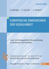 Buchcover Europäische Dimensionen der Sozialarbeit