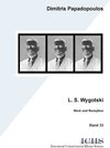 Buchcover L. S. Wygotski