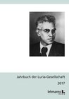 Buchcover Jahrbuch der Luria-Gesellschaft 2017
