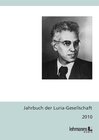 Buchcover Jahrbuch der Luria-Gesellschaft 2010
