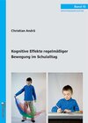 Buchcover Kognitive Effekte regelmäßiger Bewegung im Schulalltag