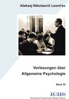 Buchcover Vorlesungen über Allgemeine Psychologie