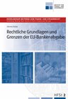 Buchcover Rechtliche Grundlagen und Grenzen der EU-Bankenabgabe