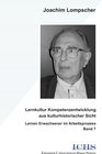 Buchcover Lernkultur Kompetenzentwicklung aus kulturhistorischer Sicht