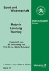 Buchcover Motorik - Leistung - Training