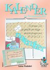 Buchcover Kalender im Scrapbook-Stil