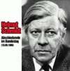 Buchcover Helmut Schmidt: Abschiedsrede im Bundestag