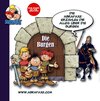 Buchcover Die Abrafaxe - Das Hörspiel!  Teil 1: Burg Falkenstein