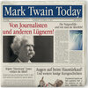 Buchcover Mark Twain: Von Journalisten U