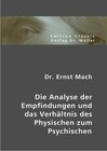Buchcover Dr. Ernst Mach