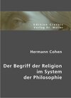 Buchcover Hermann Cohen
