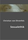 Buchcover Christian von Ehrenfels