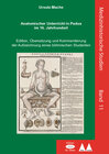 Buchcover Anatomischer Unterricht in Padua im 16. Jahrhundert