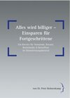 Buchcover Alles wird billiger - Einsparen für Fortgeschrittene. Peter Bohnenkamp