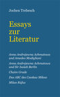 Buchcover Essays zur Literatur