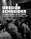 Buchcover Gregor Schneider. 19-20:30 Uhr 31.05.2007 7-8:30 pm 05.31.2007