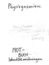 Buchcover Maria Lassnig. Lehnstuhlzeichnungen. Physionomien