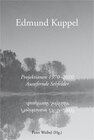 Buchcover Edmund Kuppel. Projektionen 1970–2010. Ausufernde Sehfelder