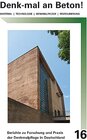 Buchcover Denk-mal an Beton!