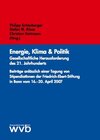 Buchcover Energie, Klima & Politik