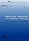 Buchcover Evaluation von Lernszenarien in Ausbildung und Training