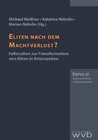 Buchcover Eliten nach dem Machtverlust?