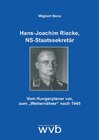 Buchcover Hans-Joachim Riecke, NS-Staatssekretär