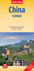 Buchcover Nelles Map Landkarte China: Central