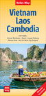 Buchcover Nelles Map Landkarte Vietnam - Laos - Cambodia