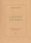 Buchcover A Levant Journal