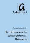 Buchcover Einblicke in die kontextuelle Palästinensische Theologie