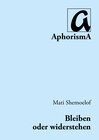 Buchcover Bleiben oder wiederstehen