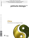 Buchcover China - Wirtschaftsmacht vor dem ökologischen Kollaps?