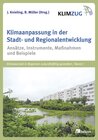 Buchcover Klimaanpassung in der Stadt- und Regionalentwicklung
