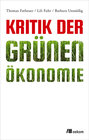 Buchcover Kritik der Grünen Ökonomie