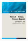 Buchcover Ausgewählte Schriften in fünf Bänden / Römisch – Deutsch – Römisch-Deutsch. Forschungen zum mittelalterlichen Reich