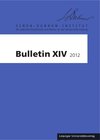Buchcover Bulletin XIV