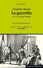 Buchcover Gioachino Rossini: La Gazzetta (Die Zeitung)