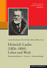 Buchcover Heinrich Laube (1806−1884) Leben und Werk