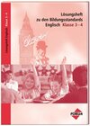 Buchcover Lösungsheft zu den Bildungsstandards Englisch Klasse 3-4