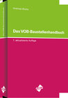 Buchcover Das VOB-Baustellenhandbuch