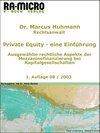 Buchcover Private Equity - eine Einführung
