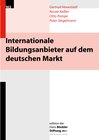 Buchcover Internationale Bildungsanbieter auf dem deutschen Markt