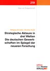 Buchcover Strategische Akteure in drei Welten. Die deutschen Gewerkschaften im Spiegel der neueren Forschung