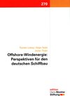 Buchcover Offshore-Windenergie: Perspektiven für den deutschen Schiffbau
