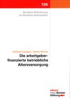 Buchcover Die arbeitgeberfinanzierte betriebliche Altersversorgung