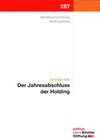 Buchcover Der Jahresabschluss der Holding