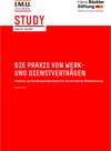 Buchcover Die Praxis von Werk- und Dienstverträgen